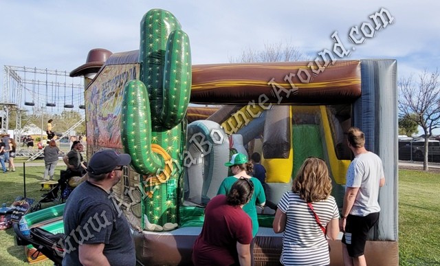 Western village 20 x 20 Bounce House Rental Phoenix Arizona